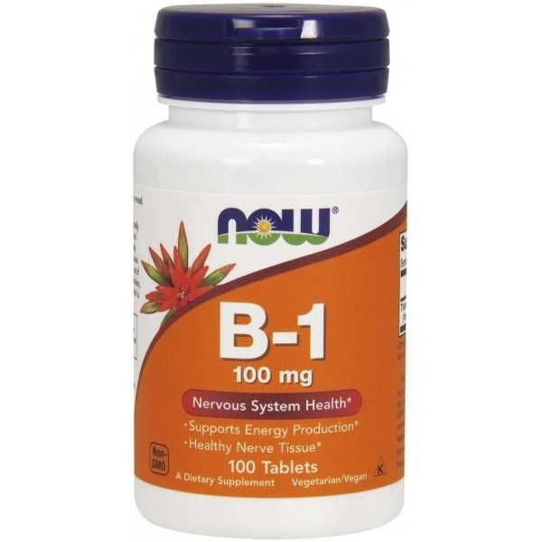 Витамин B1 Now Foods 100 мг