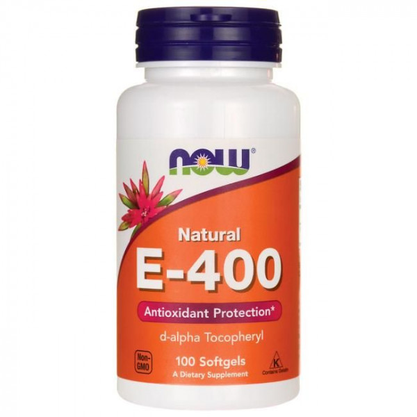 Витамин E-400 Now Foods